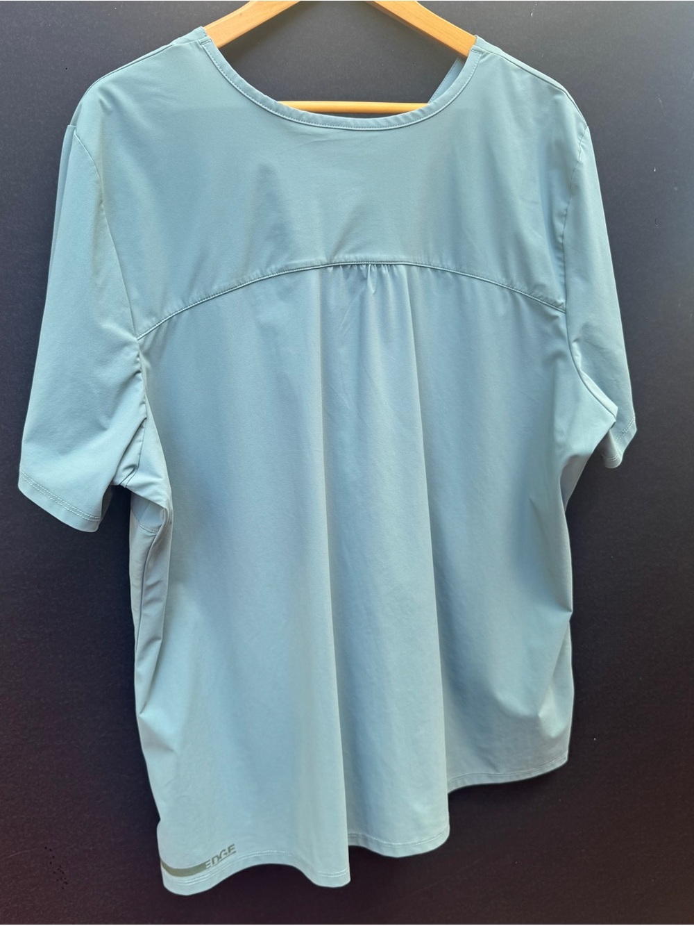 Grey's Anatomy by Barco EDGE Scrub Top in Sage Green 2XL